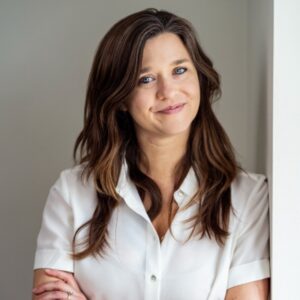 Pretty Woman Looking Into Camera